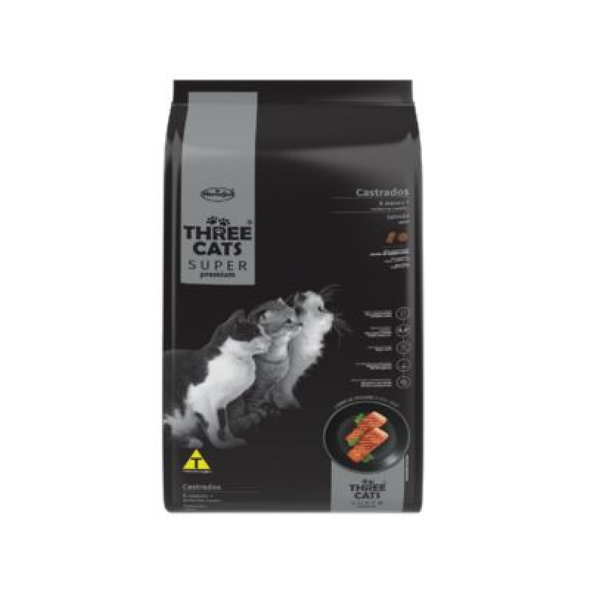 Three Cats Súper Premium Castrado 3 kg | Control de Peso 