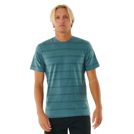 Remera Rip Curl Plain Stripe - Verde Remera Rip Curl Plain Stripe - Verde