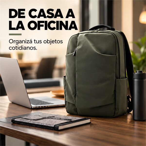 Mochila Urbana para Notebook 15,6" de 20-22 L Verde 1