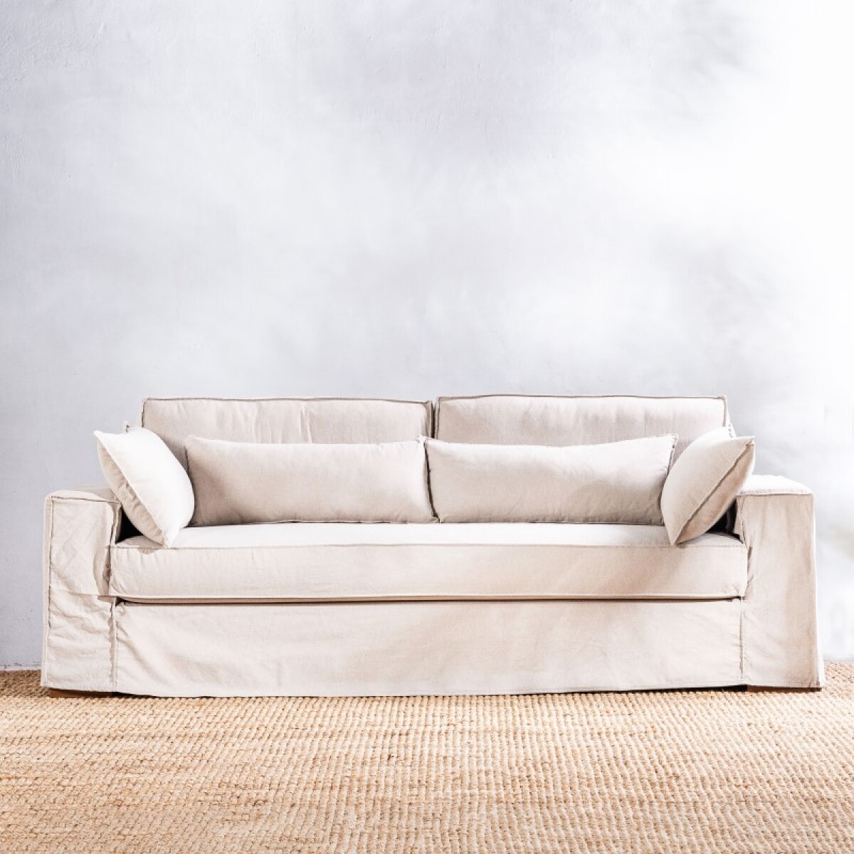 Sillón Garda 3 Cuerpos Natural 