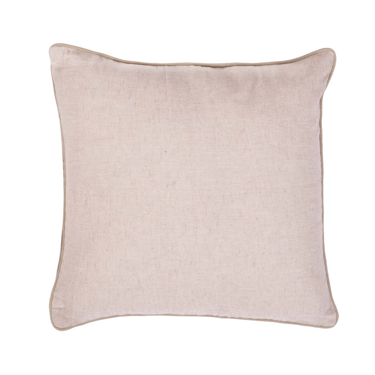 FUNDA DE ALMOHADÓN - LINO-Y-ALGODON NATURAL-BEIGE CLAYTON BEIGE 