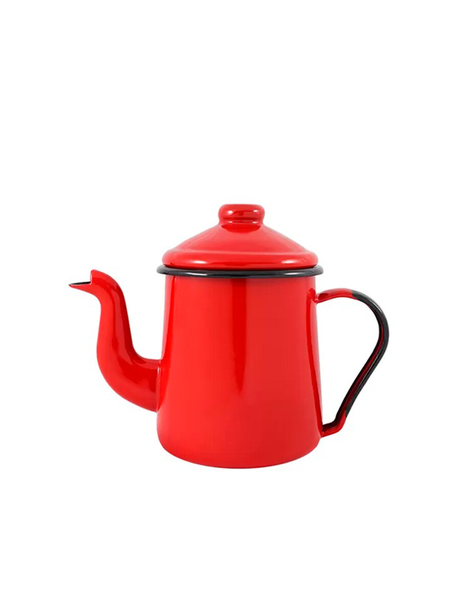 Tetera / Cafetera Enlozada Mediana - Rojo 