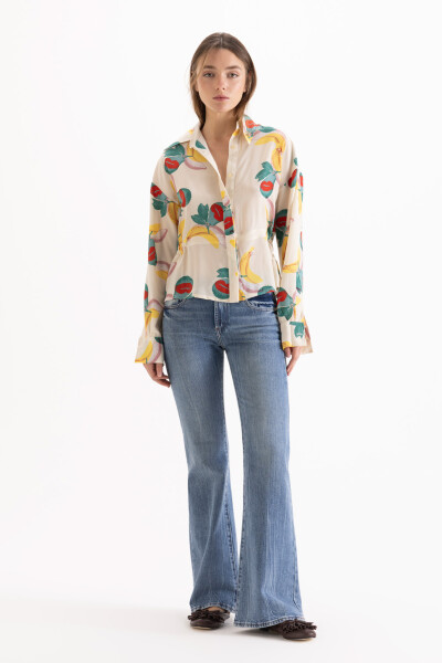 CAMISA FRUIT Beige