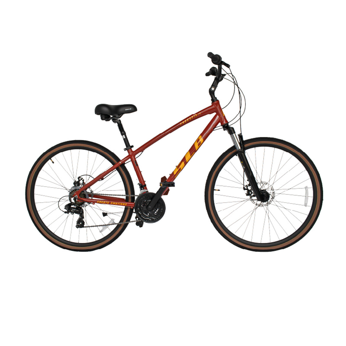 BICICLETA FREESPIRIT COMFORT MEN 700C 21V 
