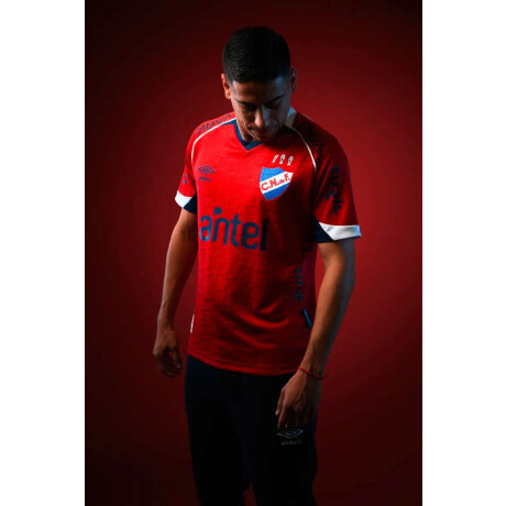 Remera de Juego Camiseta Alternativa 1 de Hombre Rojo