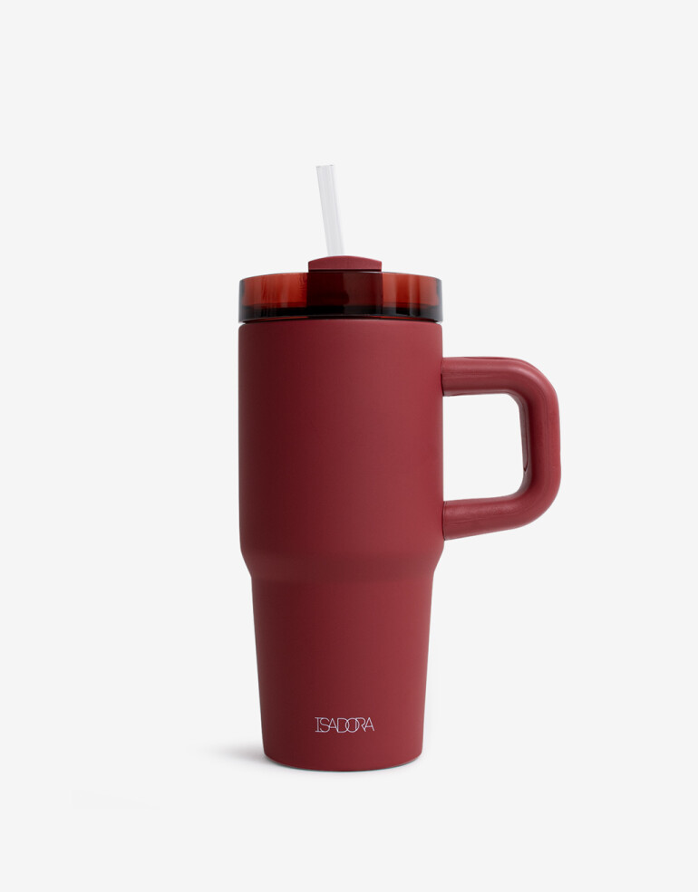 Artículos cocina Vasos Mini Vaso Metálico - Rojo Burdeaux