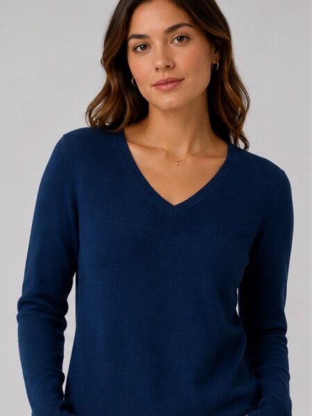 BUZO SLOWLY 8816 AZUL