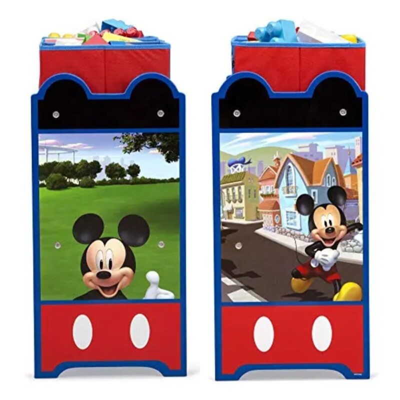 Organizador Infantil Disney C/6 compartimentos Mickey mouse