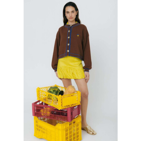 CARDIGAN TERRO LIMA Chocolate