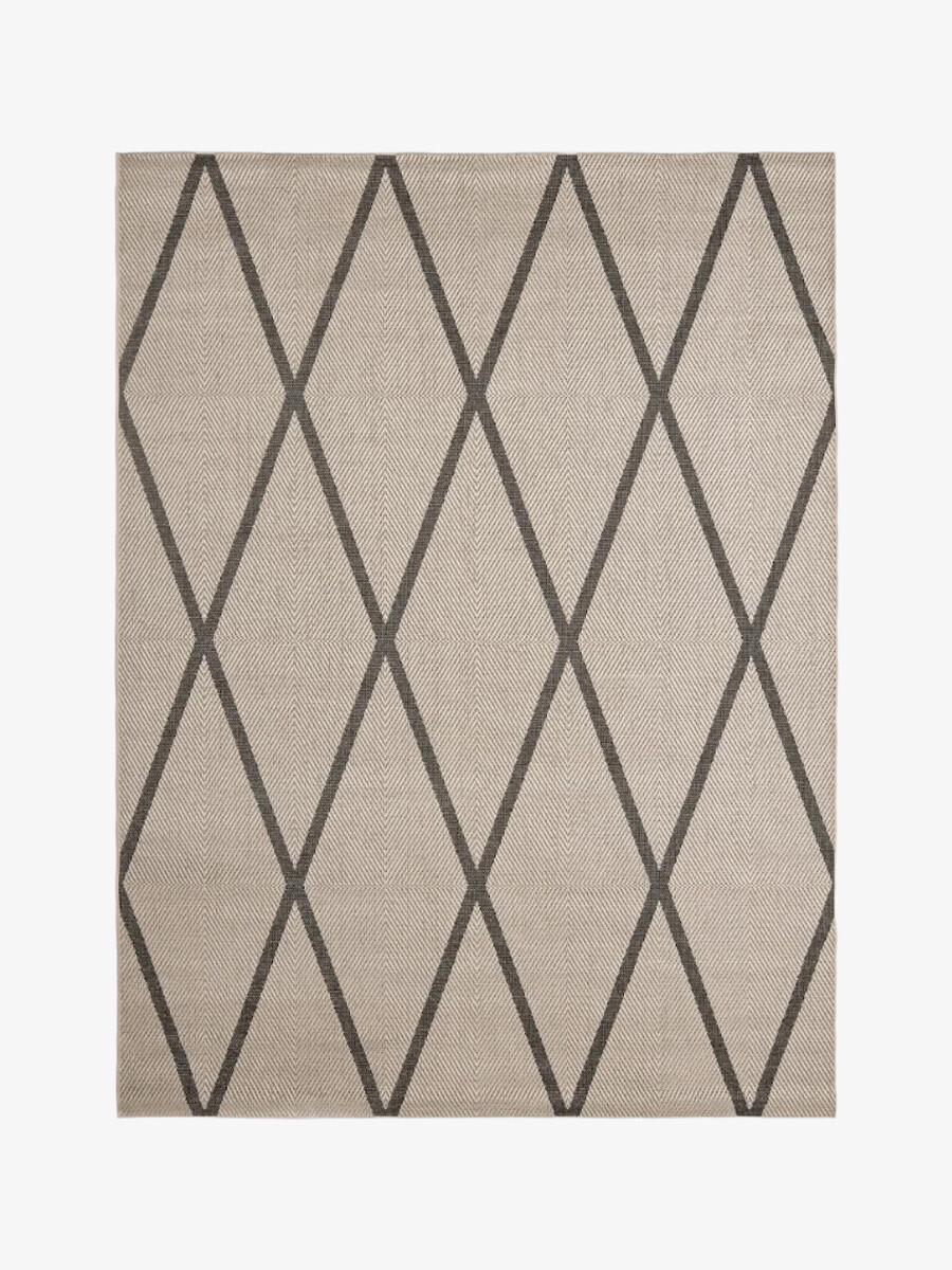 ALFOMBRA ROMBOS - BEIGE (V) 