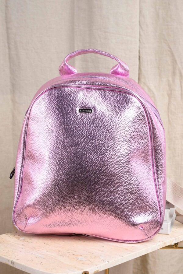 Mochila Metalizada Lila