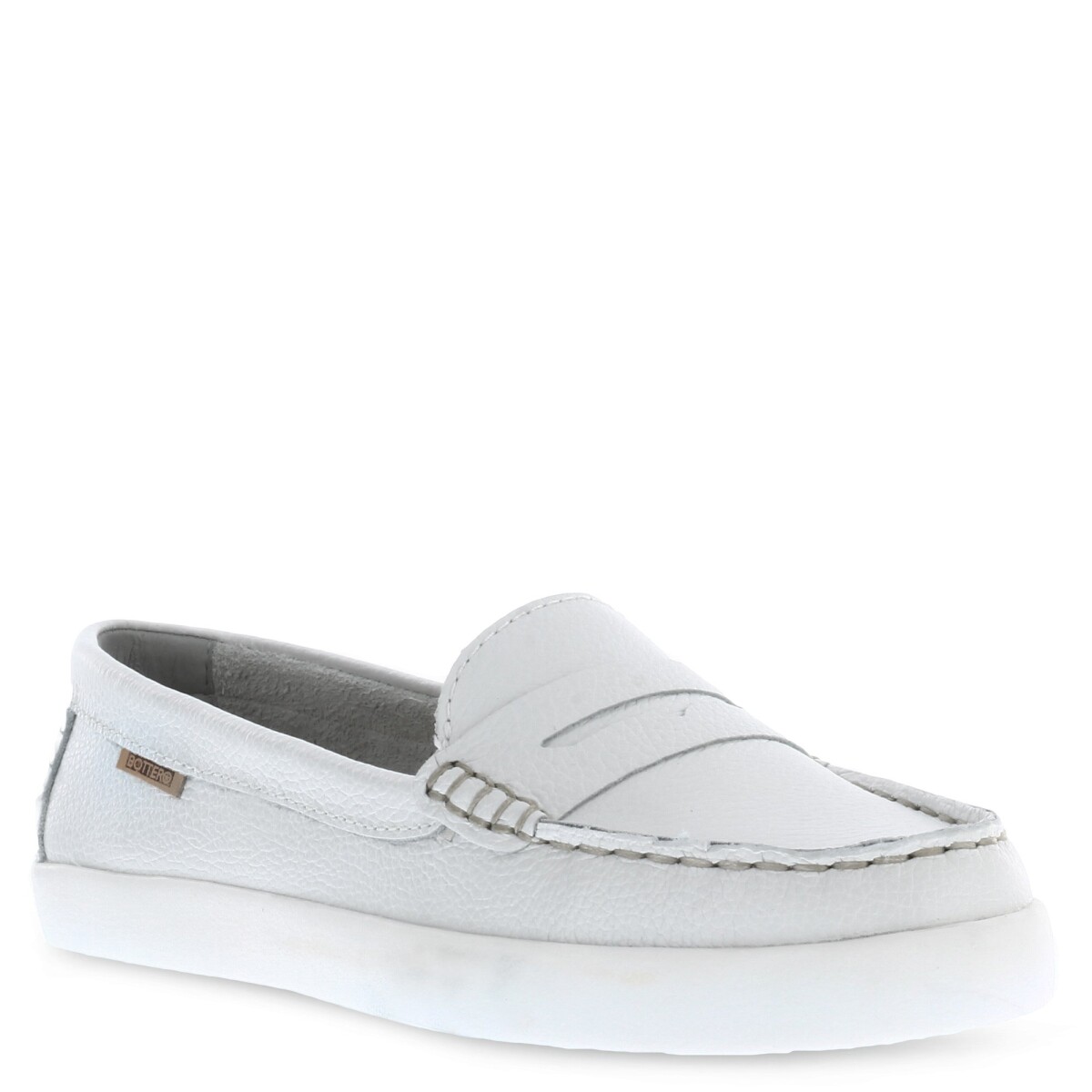 Zapatos de Mujer Bottero Mocasin Casual - Blanco 