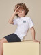Camiseta Print Waves Blanco