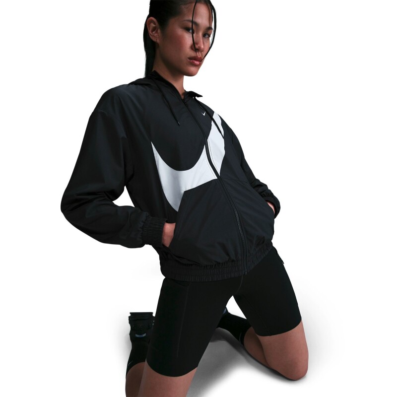 Abrigo Nike Sportswear Classic de Mujer Negro