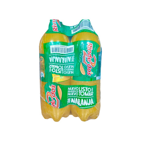 REFRESCO BOTELLA.RINDE 2 LITROS (FUNDA X4) Naranja