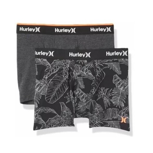 Pack Boxer x2 Hurley Niño Palm Print Ocean S/C