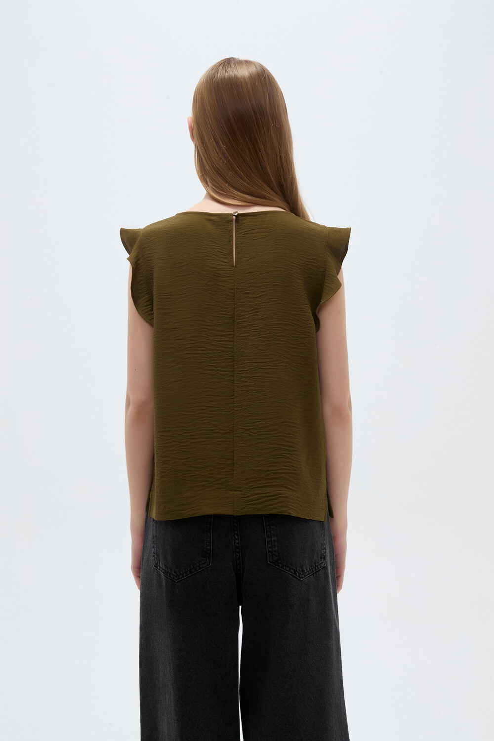 Blusa Mapa Verde Oliva