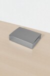 Caja fosforo 10x14x3 cm. PLATA