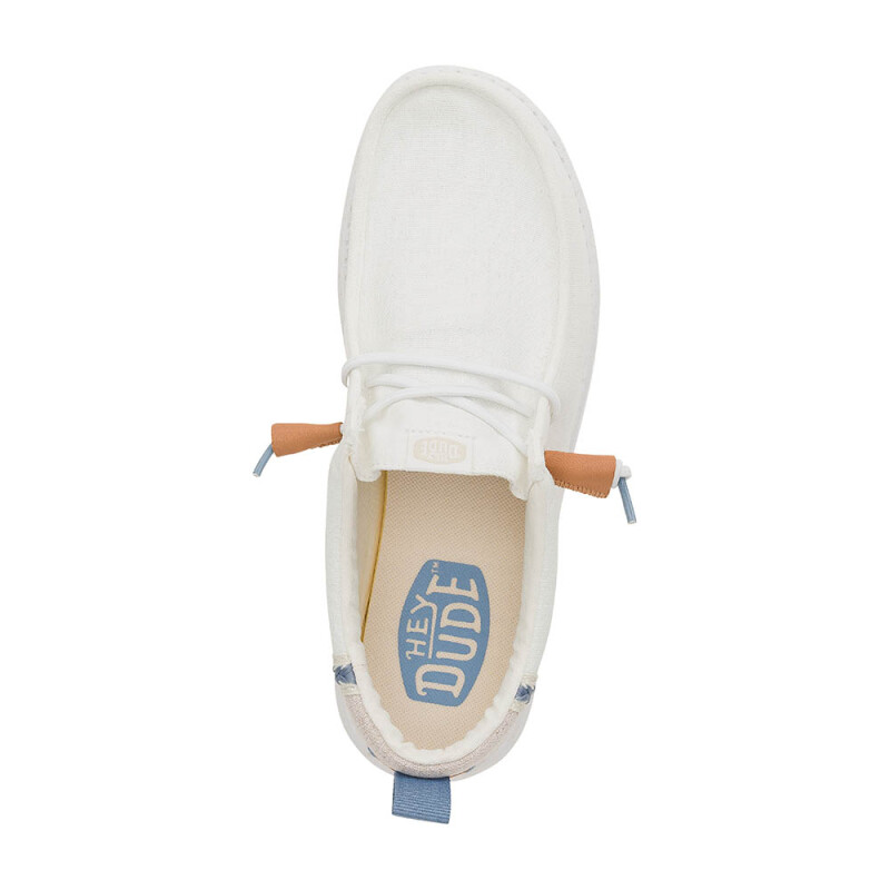 Wally Craft Linen - Hombre White/stone Grey