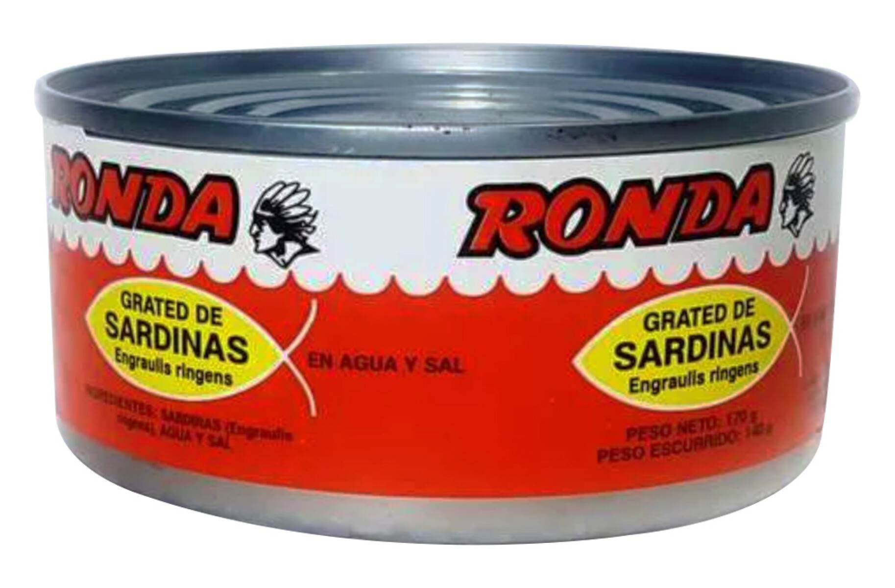GRATED DE SARDINA RONDA 170G 