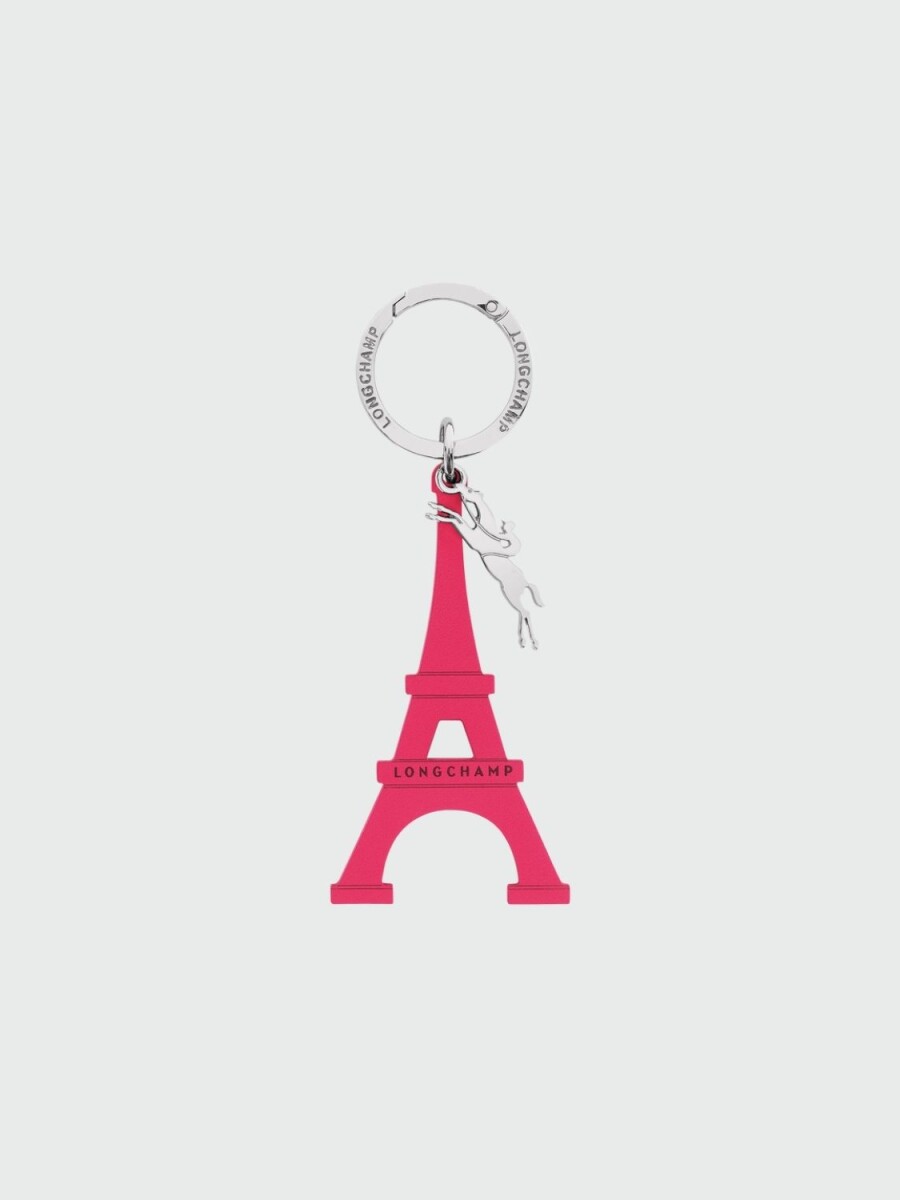 Longchamp -Llavero, Le Pliage - Fucsia 