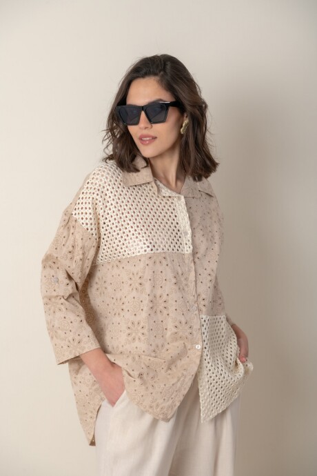 CAMISA ALEINA Beige