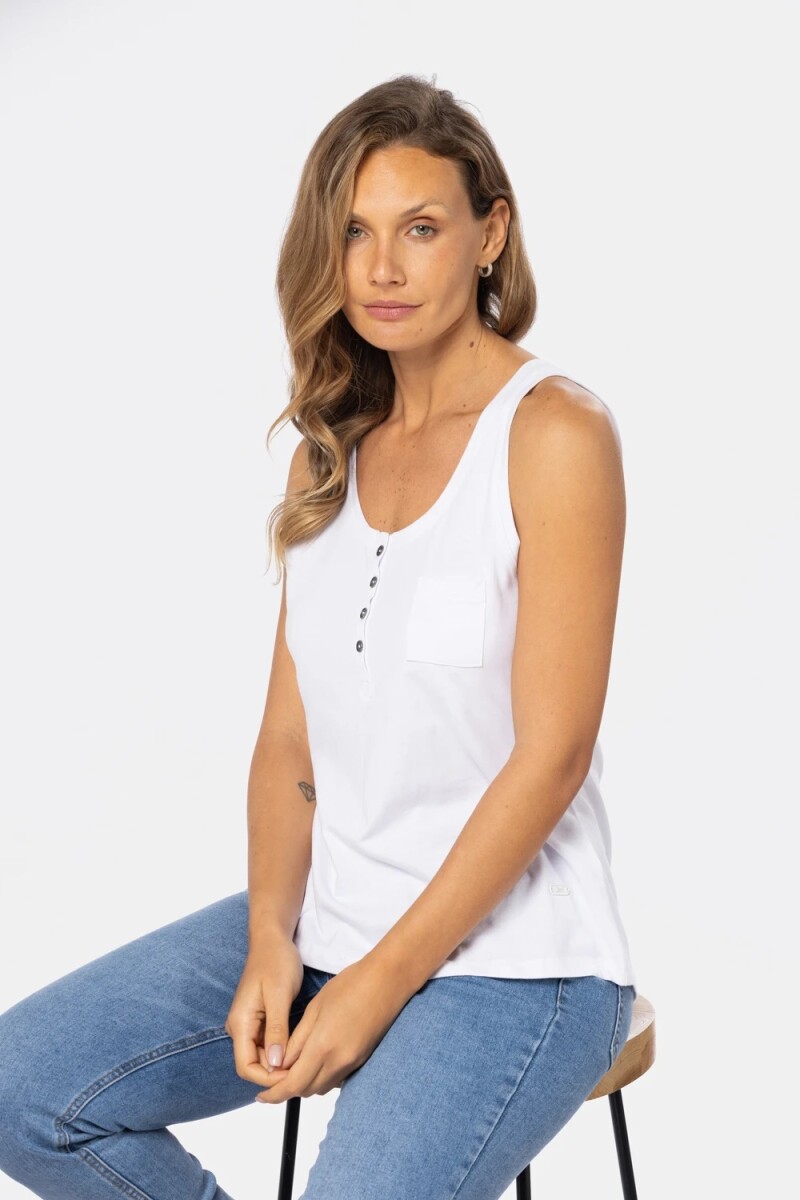 MUSCULOSA LEGACY 5910 - BLANCO 