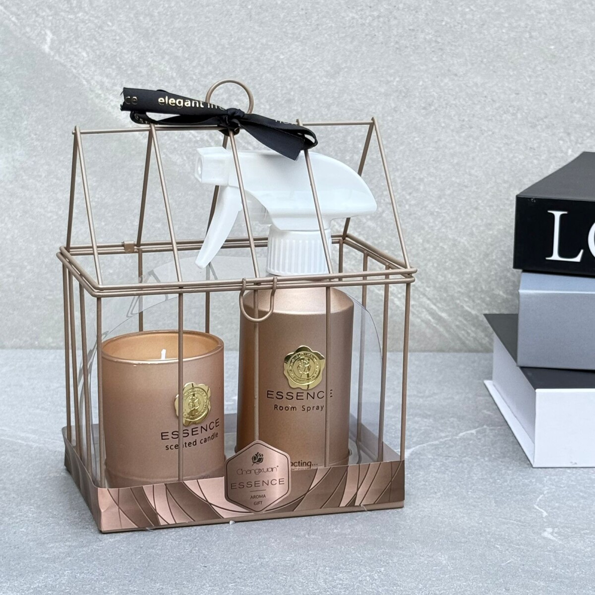 Juego Aromatizador De Ambiente Vela Y Fragancia 200ml 