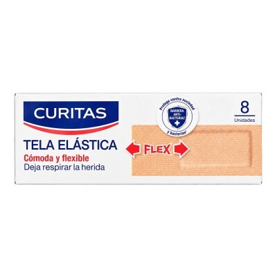 Curitas Tela Elástica 8 Uds. Curitas Tela Elástica 8 Uds.