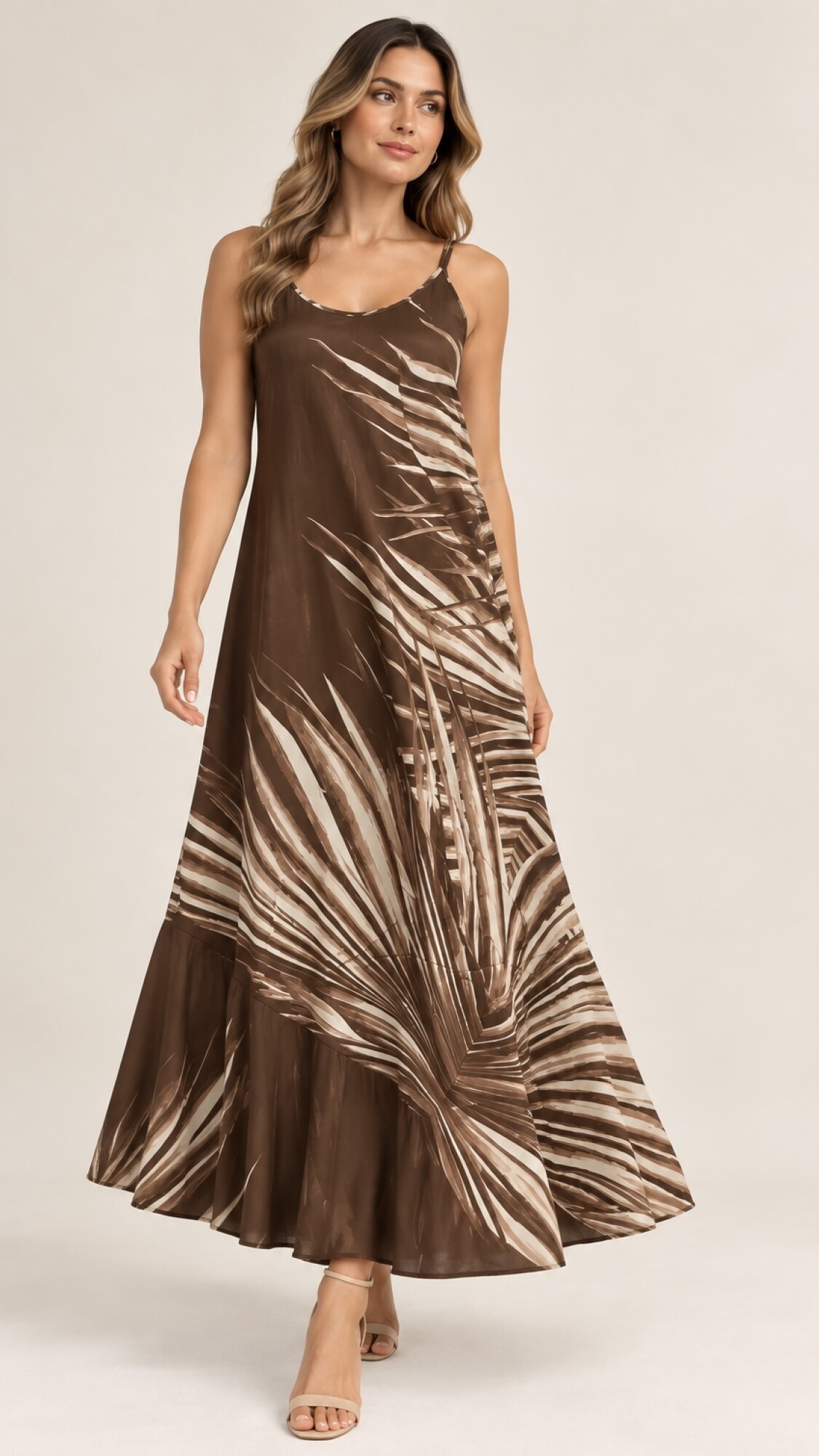 VESTIDO MAIRA MARRÓN