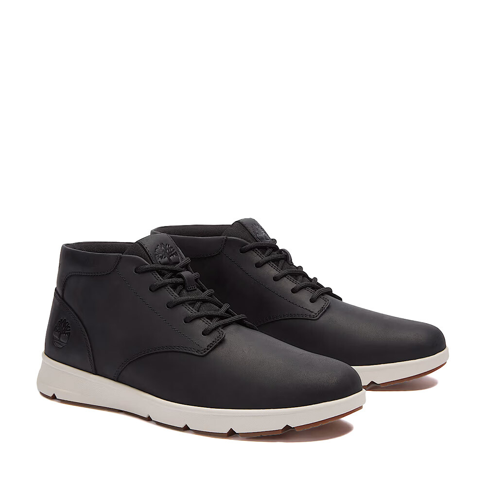 Zapatillas Timberland Parker Street Mid Hombre Black Full Grain