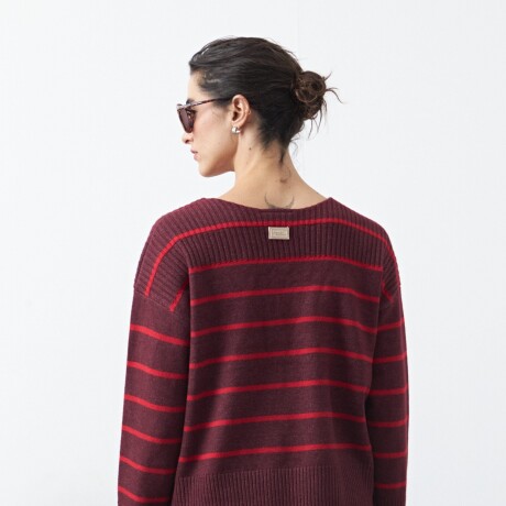 SWEATER LALO Bordó