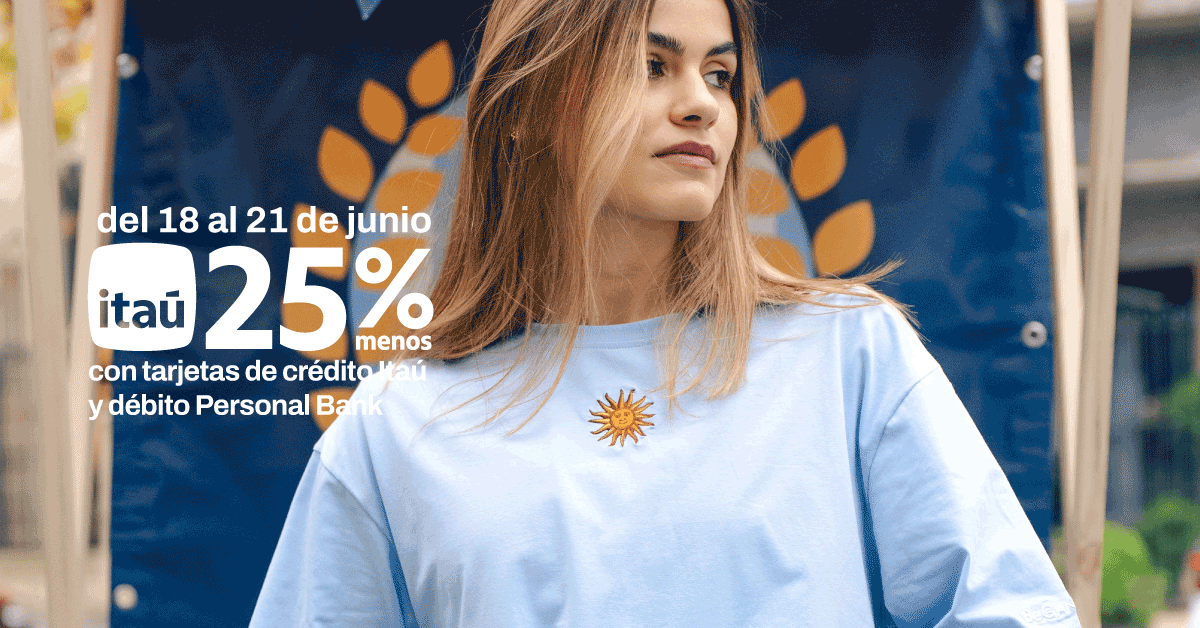 pop up 25 off itaú