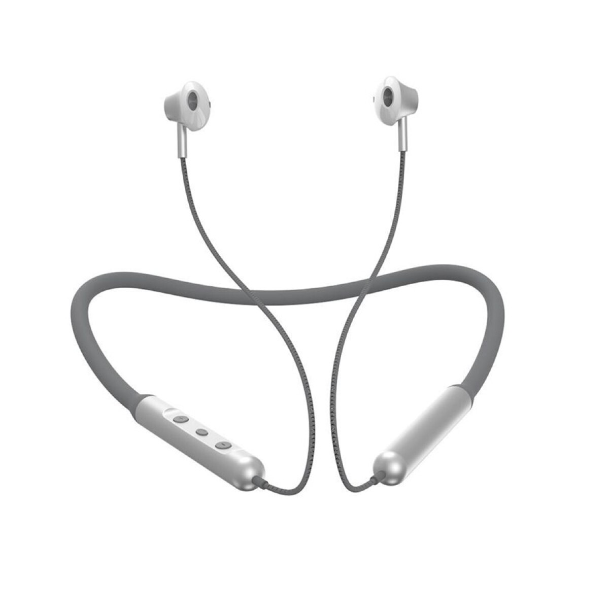 Auricular Inalámbrico Devia Smart Series Silicone Neckband V2 Bluetooth - Gray 