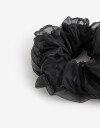 Skunzies Lisas Scrunchie Doble - Negro