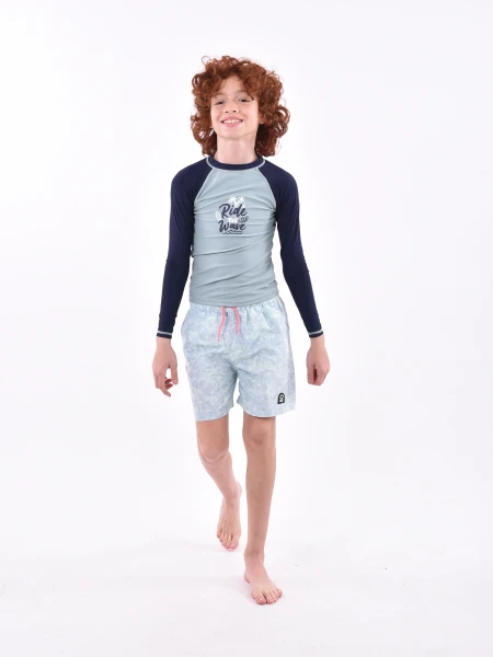SHORT DE BAÑO BENJAMIN ESTAMPADO 2