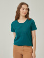 Remera Kelpie Verde Azulado