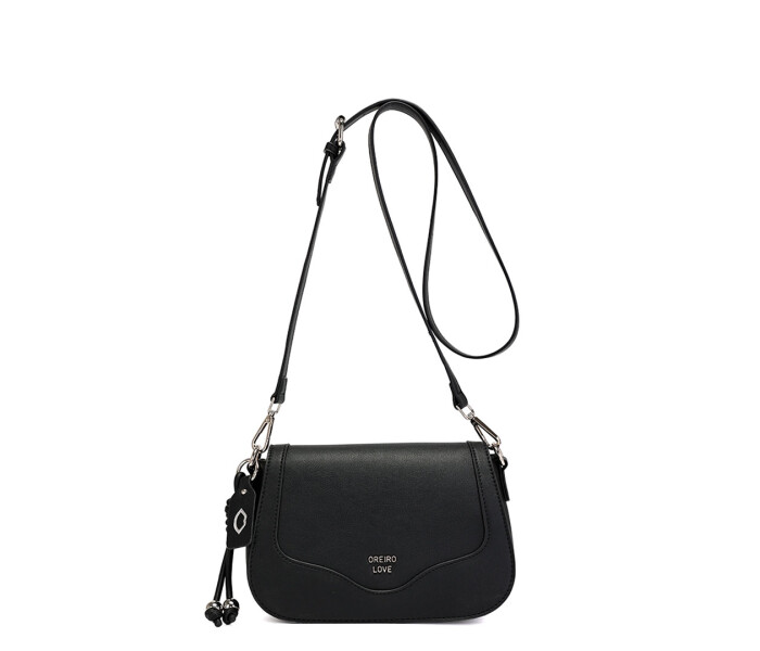 Cartera Las Oreiro Love Negro