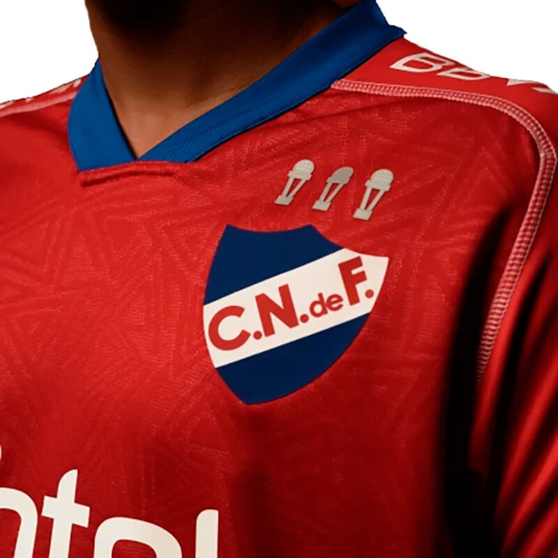 Camiseta Nacional Umbro Away 1 - NU143040 Rojo-blanco