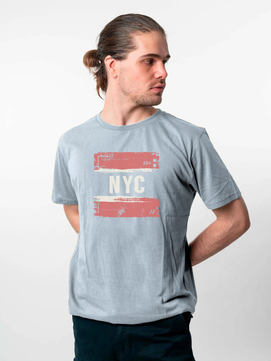T-Shirt Print NYC - Grey 