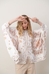 CAMISA MANDALA Natural