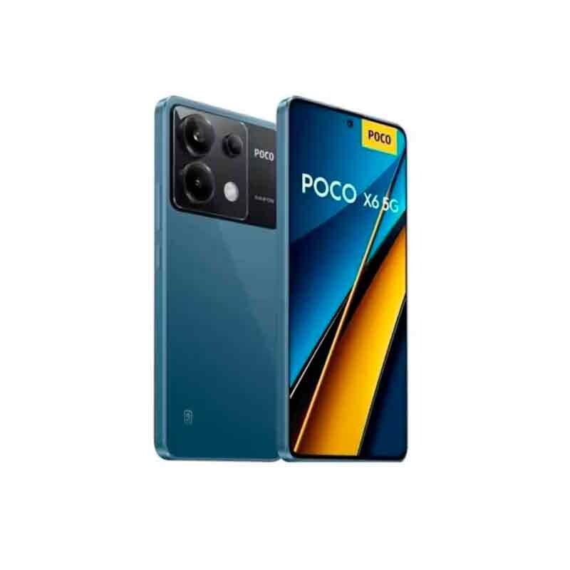 Celular Xiaomi Poco X6 256GB 12GB Blue 5G DS Celular Xiaomi Poco X6 256GB 12GB Blue 5G DS