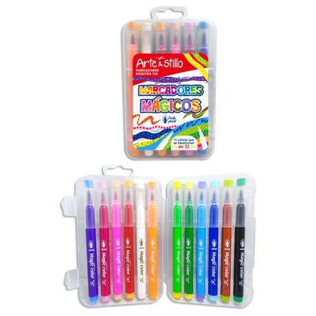 MARCADOR MAGICOS ARTE Y ESTILLLO X12 HR0133 001