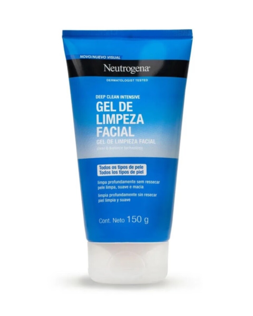 Neutrogena Deep Clean Gel De Limpieza Facial 150 G 