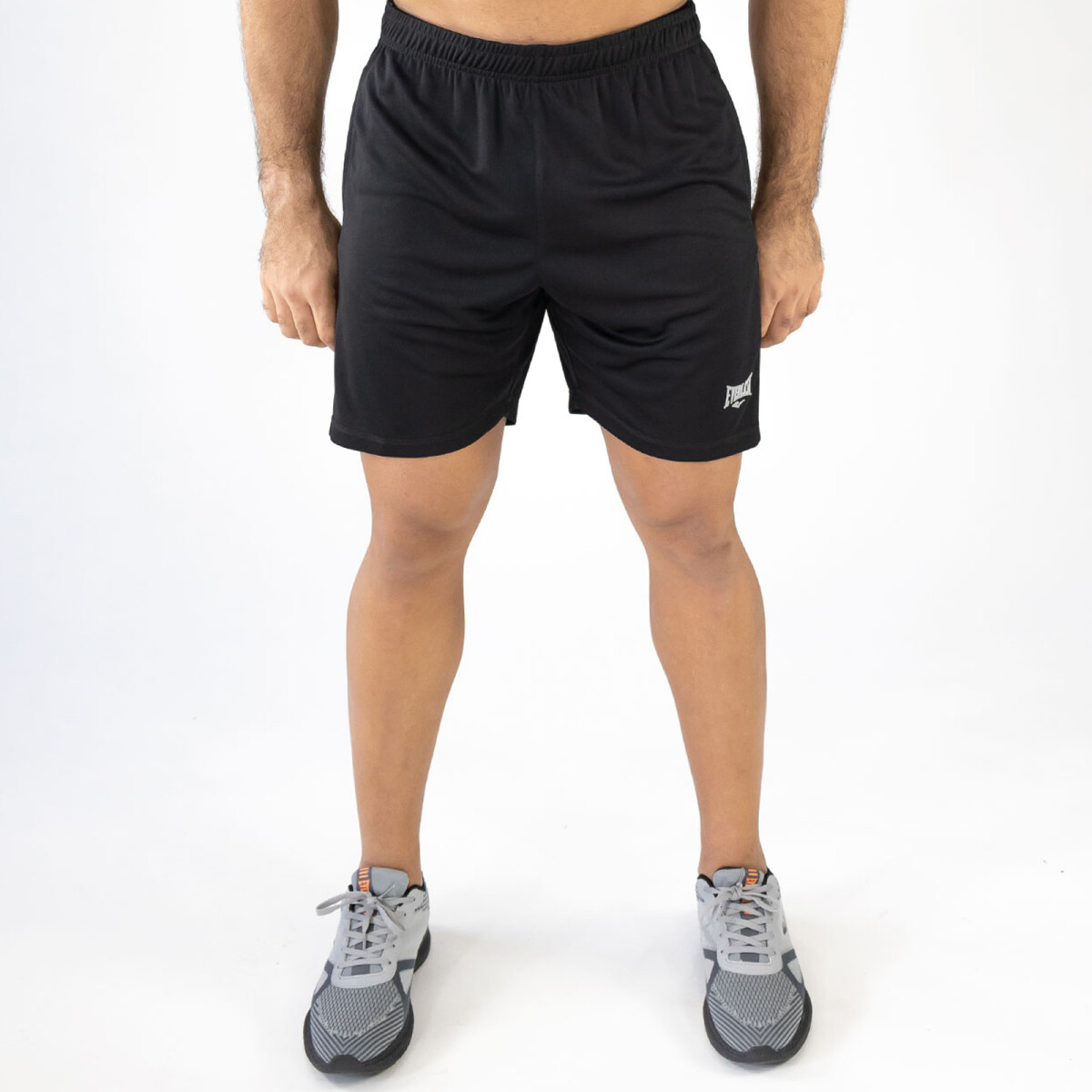 SHORT MEN POLY EVERLAST ROW BK S - BK 