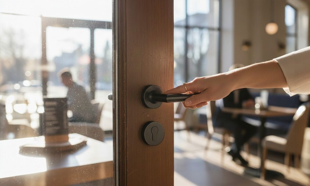 Manija p/puerta exterior resistente UV MH001 Manija P/puerta Exterior Resistente Uv Mh001