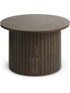 Mesa de centro SPODSBJERG Ø67 color roble osc Mesa de centro SPODSBJERG Ø67 color roble osc