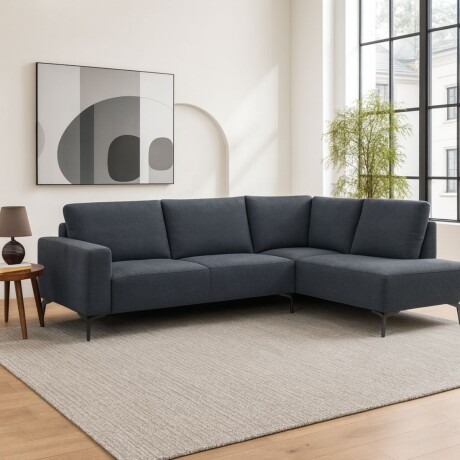 Sofá con Chaise OPTIMUS GRIS - DERECHO