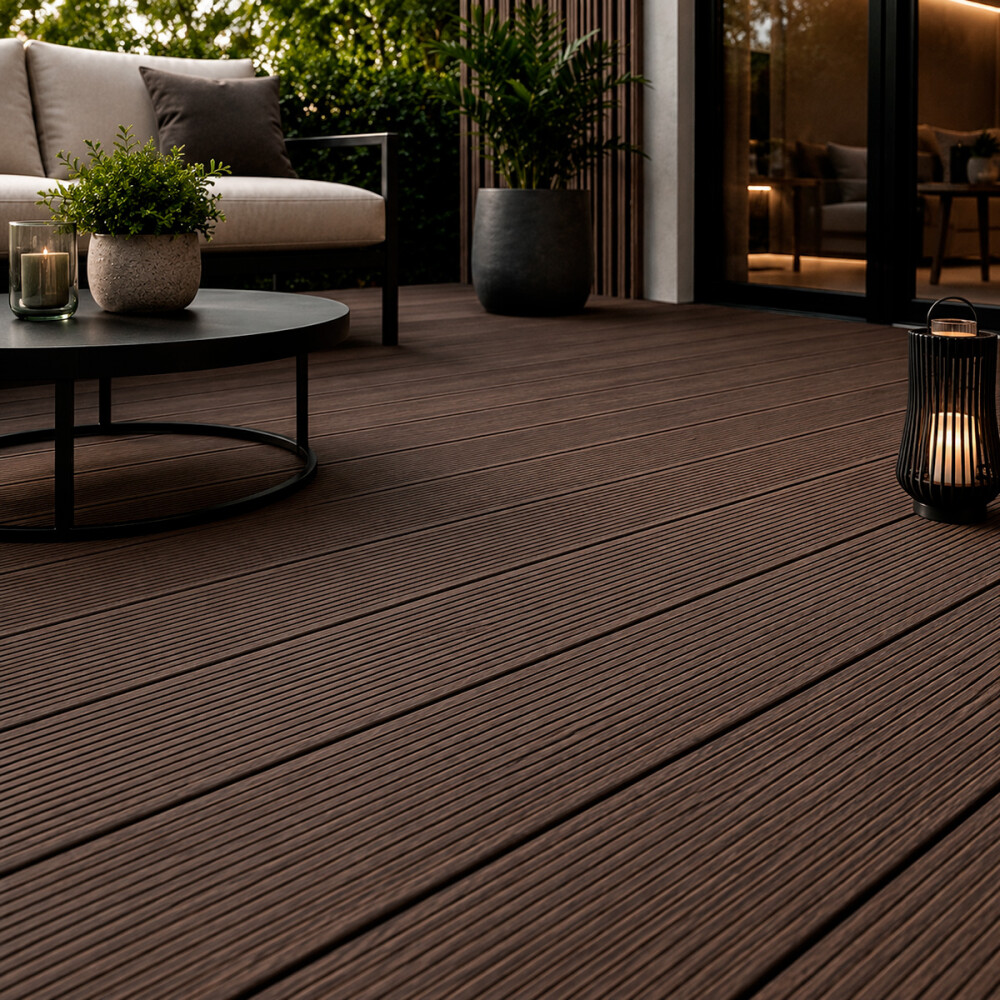 DECK WPC HABITARE COLOR L.COFFE / 2900x146x23mm Deck Wpc Habitare Color L.coffe / 2900x146x23mm