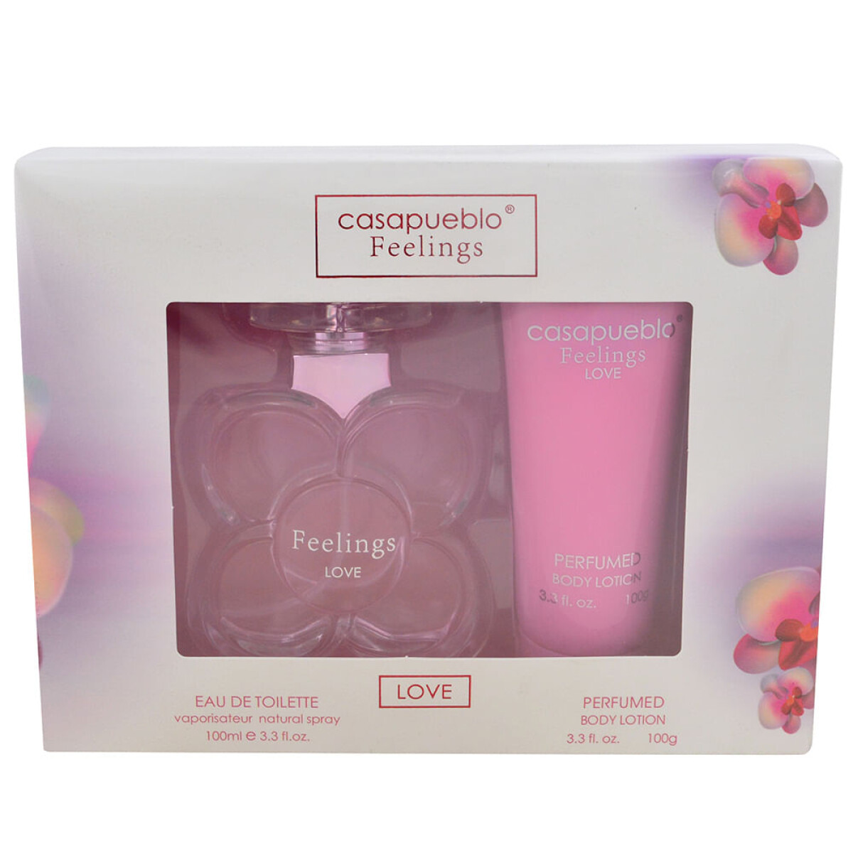 Pack Perfume Feelings Love + Body – Set de Fragancia y Cuidado Corporal